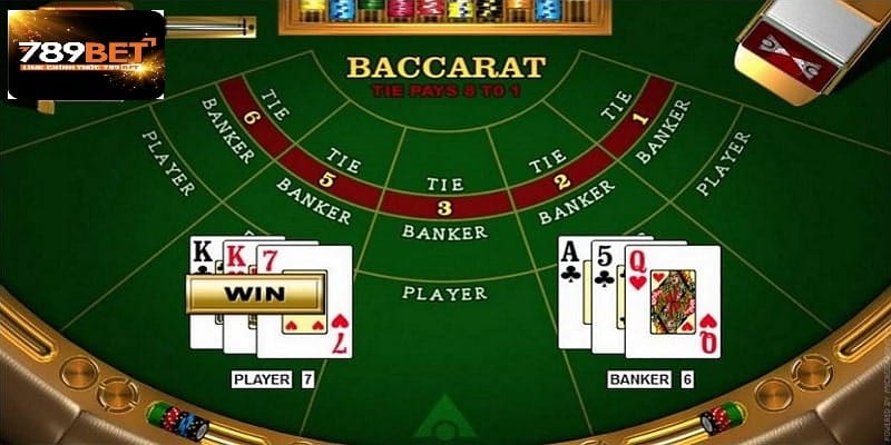 Hình thức đặt cược trong Baccarat 789bet