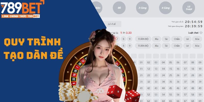 Quy trình tham gia tạo dàn đề 789BET