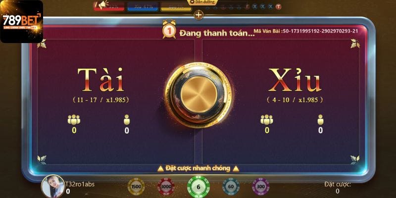 Tài Xỉu 789BET dùng công nghệ hiện đại, đảm bảo công bằng