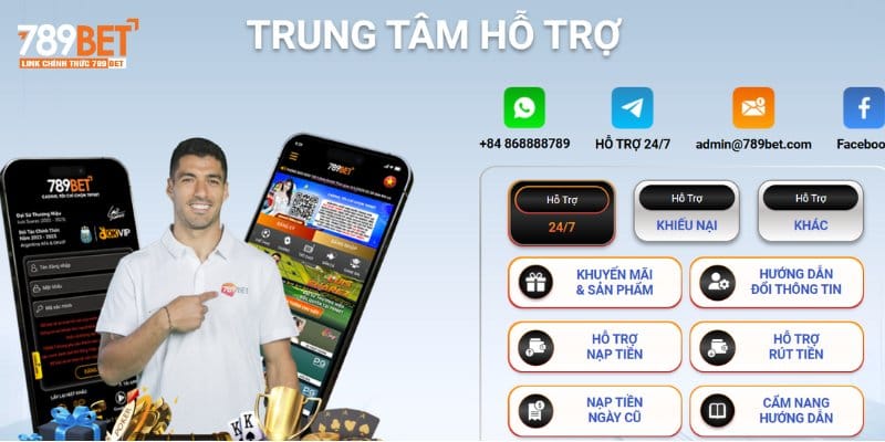 Tổng quan về hỗ trợ 789bet từ khách hàng khi trải nghiệm